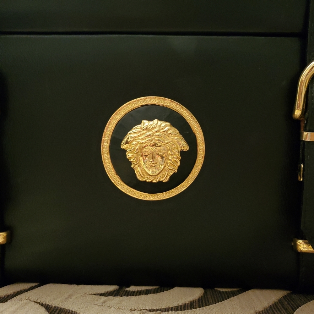 Authentic Rare Vintage Versace Train Case Toiletry - Picture 11 of 14